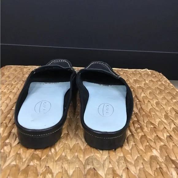 Talbots Vintage Leather Uppers Mule Slip On Size 8.5 N - Picture 6 of 7